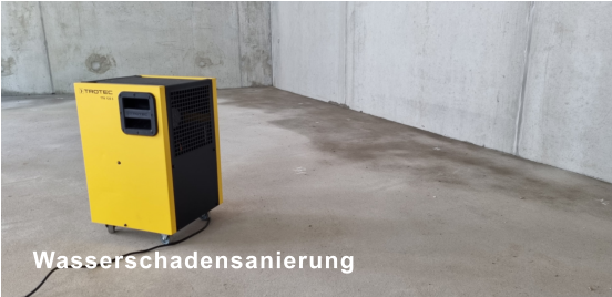 Wasserschadensanierung